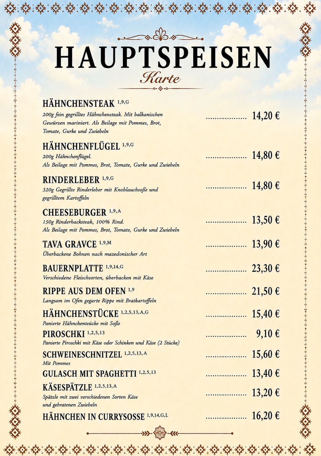 Hauptspeisen – Seite 2
