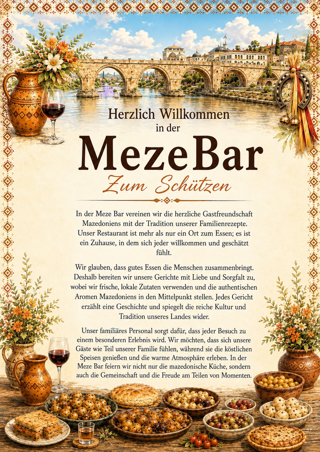 MezeBar – Herzlich Willkommen